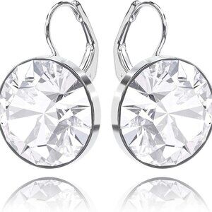 Gorgeous Solitaire Earrings for Women - Embellished with Austrian Crystals, Leve